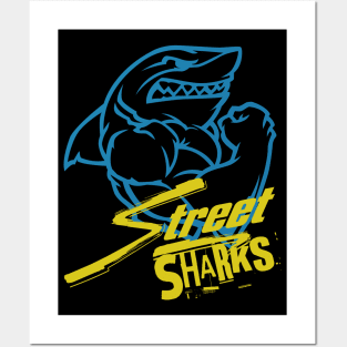 Let's kick some fin! (Street Sharks) Posters and Art